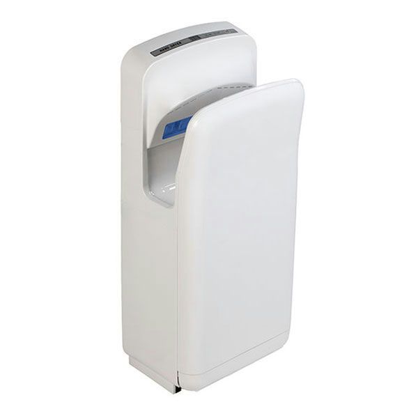 Tirolix Bayamo white smart hand dryer AC motor UV sterilization HEPA removable tank horeca use

