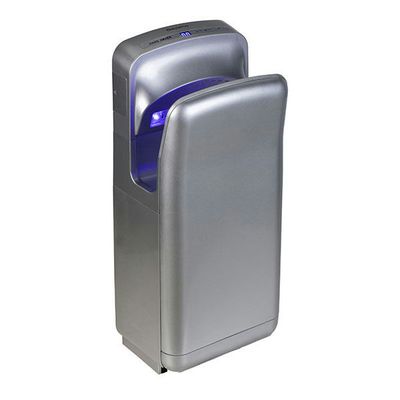 Tirolix Bayamo grigio metallizzato asciugamani smart AC motore UV sterilizzazione serbatoio estraibile horeca

