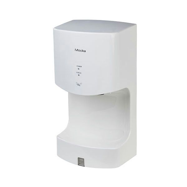 Tirolix Mocka bianco asciugamani smart AC motore antibatterico filtro antipolvere serbatoio estraibile horeca

