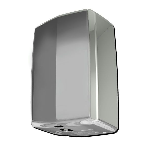 Tirolix Dry Max UV chrome hand dryer AC with EPA filter, UV lamp, and air control for horeca use

