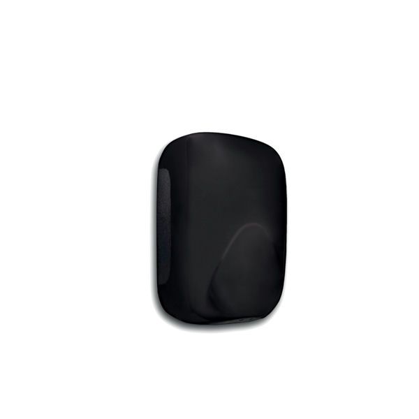 Mini Zefiro nero asciugamani elettrico resistenza flusso cono aria uso professionale horeca

