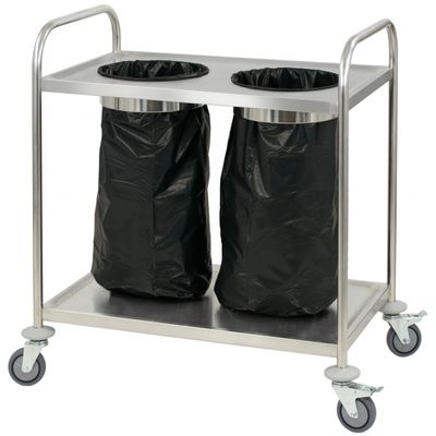 Casselin - Carrello con portarifiuti