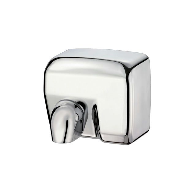 Hamet Medial hand dryer automatic 2400W shiny, sensor, 360° nozzle, stainless steel cover, IPX1 protection