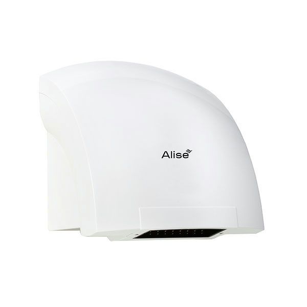Alisé Medial asciugamani bianco automatico 1850W induzione flusso aria caldo silenzioso 54 dB horeca