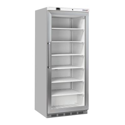 Casselin - Armadio negativo vetro 600 l Acciaio inox