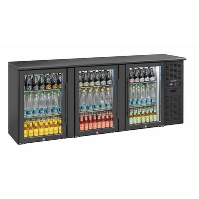 Casselin - Back bar 3 glass doors