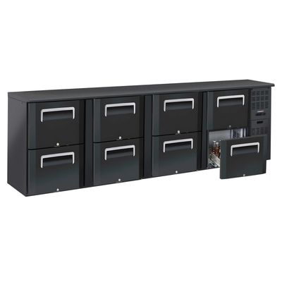Casselin - Rückwand 4 x 2 Schubladen