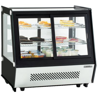 Casselin - Vetrina refrigerata da banco doppia porta 125 l