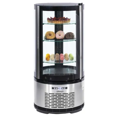 Casselin - Vetrina refrigerata rotonda 100 l