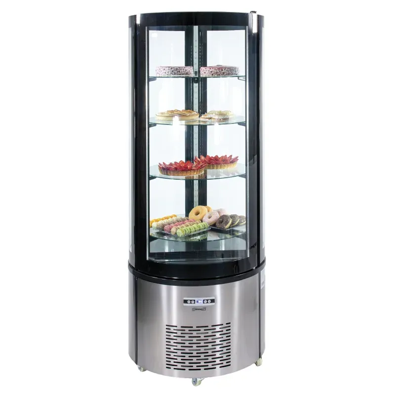Casselin - Vetrina refrigerata rotonda 360 l