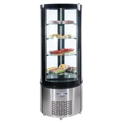 Casselin - Vetrina refrigerata rotonda 360 l