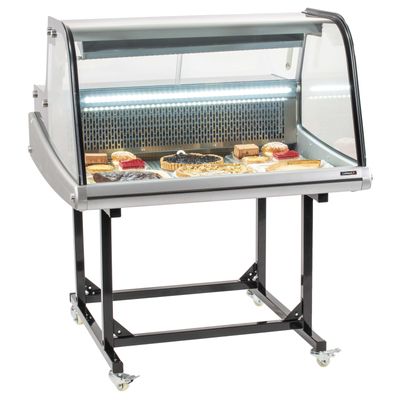 Casselin - Vetrina refrigerata 175 l su carrello