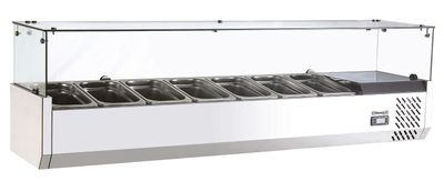 Casselin - Saladette da banco 7 x GN 1/4