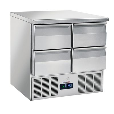Casselin - Saladette 4 drawers GN 1/1