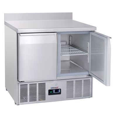 Casselin - Saladette con alzatina 2 porte GN 1/1