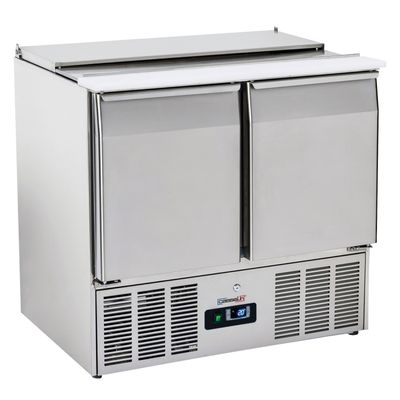Casselin - Saladette di preparazione a 2 porte 900