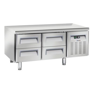 Casselin - Tavolo refrigerato 4 cassetti GN 1/1