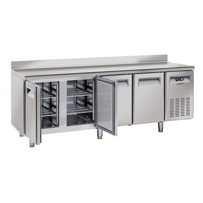 Casselin - Tavolo refrigerato con alzatina 4 porte