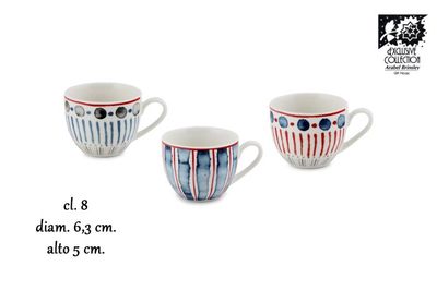 Frescura - Patterned coffee cup 8 cl