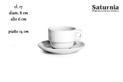 Saturnia - Stackable tea cup 17 cl Roma
