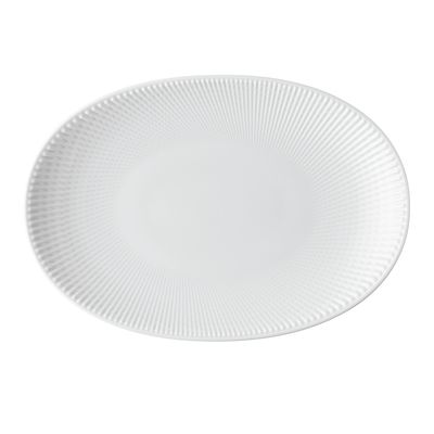 Rosenthal - Teller oval 30 x 20,1 cm Blend Weiß