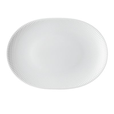 Rosenthal - Teller oval 36 x 25,5 cm Blend Weiß