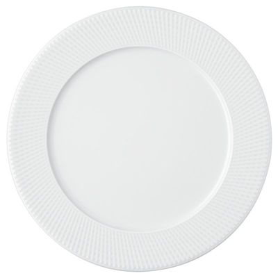 Rosenthal - Teller flach Fahne 32,2 cm Blend Weiß