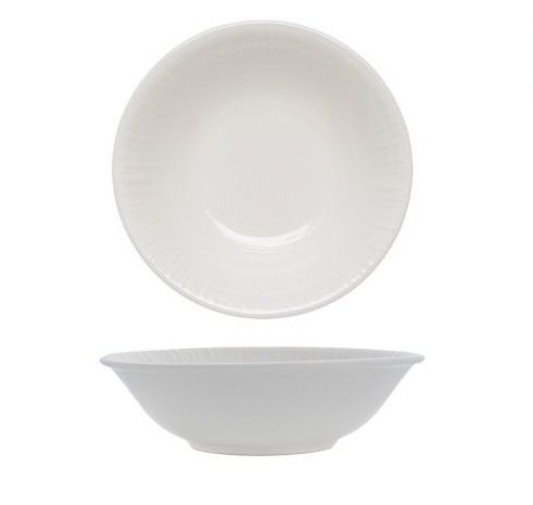16.5 cm Zenith porcelain salad bowl for horeca professional use