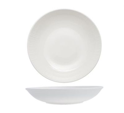 Suppenteller 21 cm Zenith Porzellan mit maritime Inspiration für horeca
