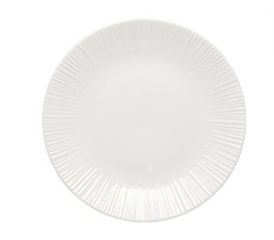 Flachteller 28 cm Zenith Porzellan mit Reliefrand horeca
