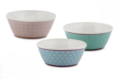 Porzellenschuessel 14 cm Naiv Pastell für professionelle Gastronomie