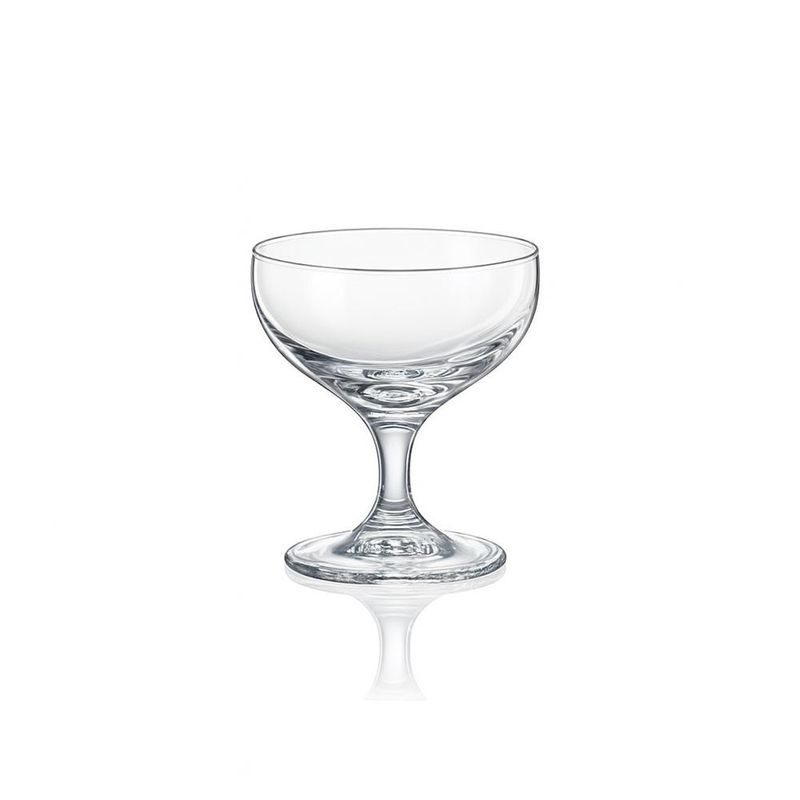 Bohemia Pralines liqueur glass 5.5 cl clear glass durable for spirits horeca.
