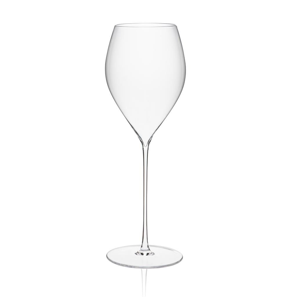 Rona Arte champagne glass 29 cl clear glass elegant for horeca professional use.
