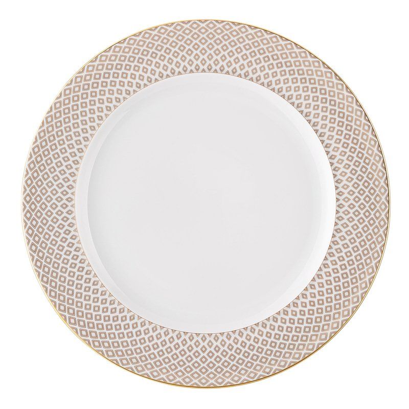 Rosenthal - Plate flat 22,6 cm Francis Carreau Beige