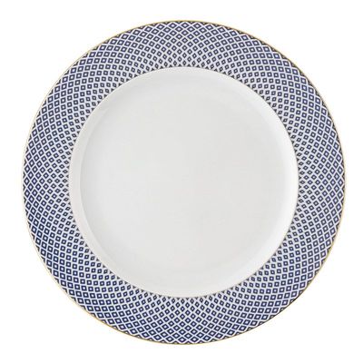 Rosenthal - Plate flat 27 cm Francis Carreau Bleu