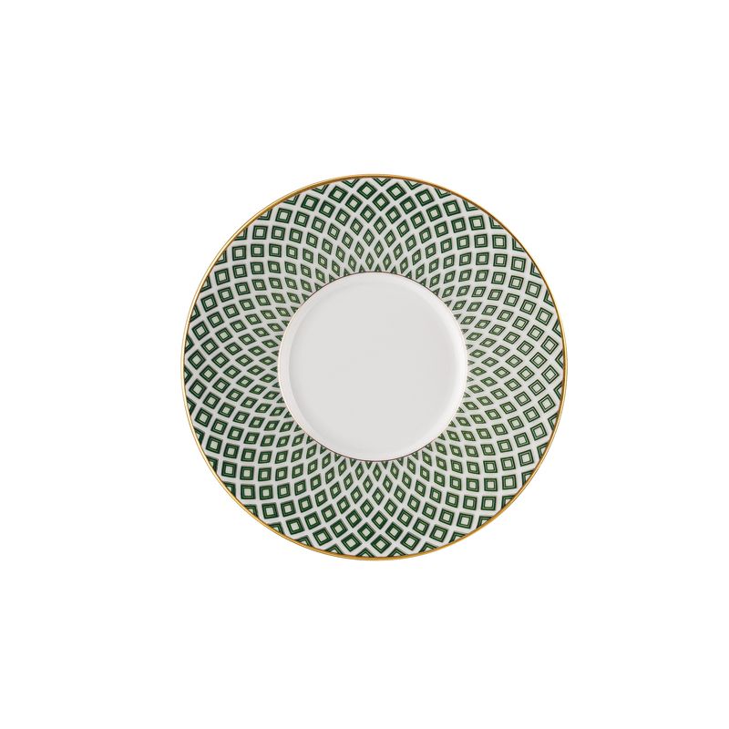 Rosenthal - Untertasse 10,9 cm Francis Carreau Vert