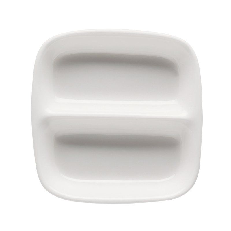 Rosenthal - Dish comparted square 7,8 x 7,7 cm Jade