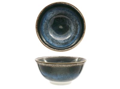 Tirolix Modry bowl 15 cm in blue porcelain for horeca use
