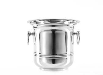 Tirolix stainless steel cooler with chrome knobs and rings