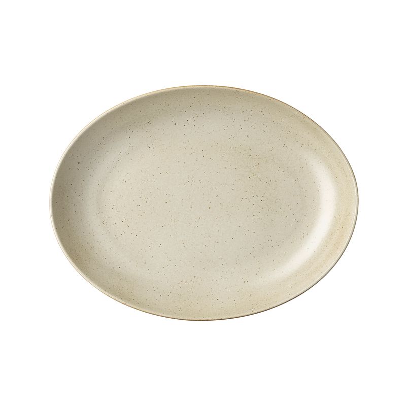 Rosenthal - Platter oval deep 30,8 x 23,3 cm Joyn Stoneware Ash