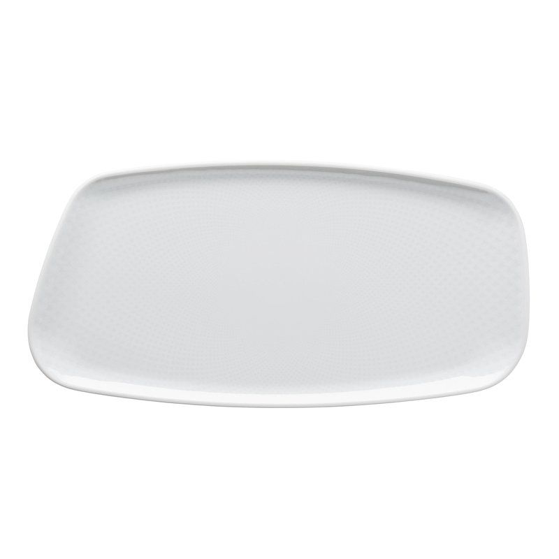 Rosenthal - Rectangular plate 30 x 15 cm Junto White