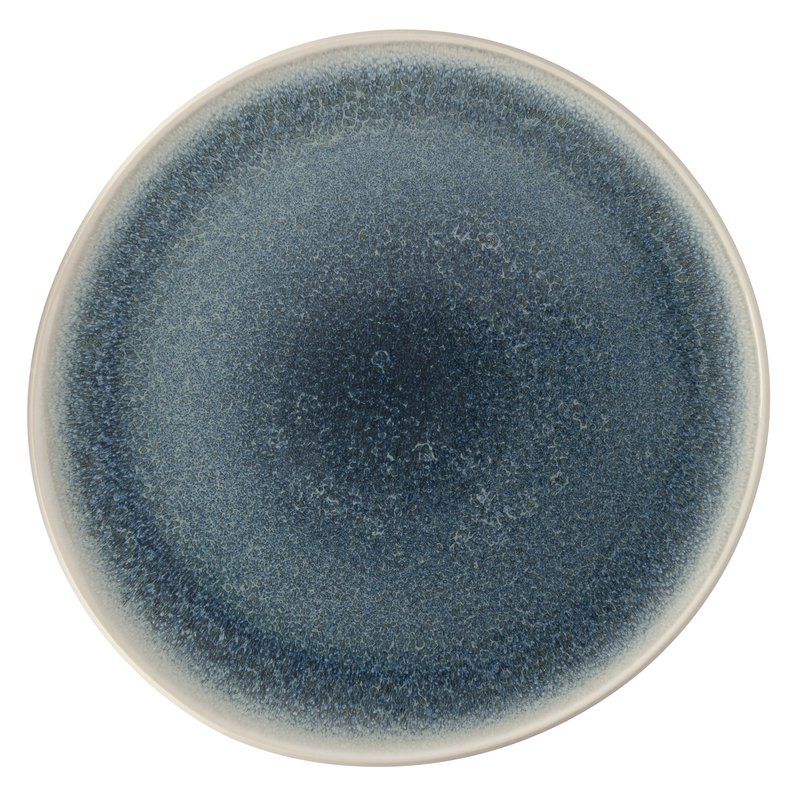 Rosenthal - Plate flat 30 cm Junto Stoneware Aquamarine