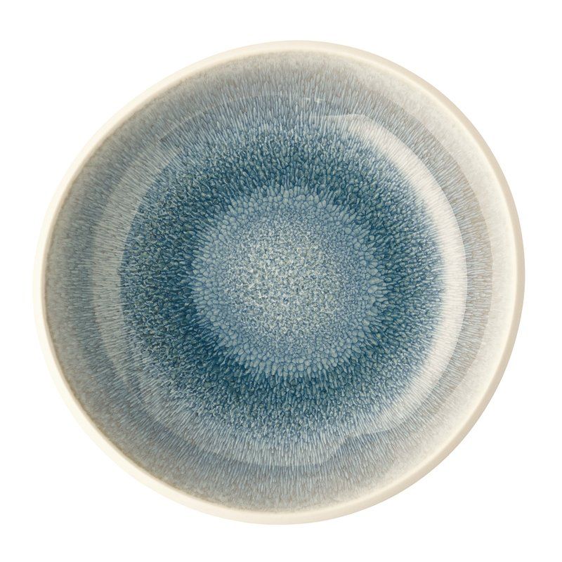 Rosenthal - Plate deep 17 cm Junto Stoneware Aquamarine