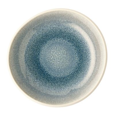 Rosenthal - Plate deep 17 cm Junto Stoneware Aquamarine
