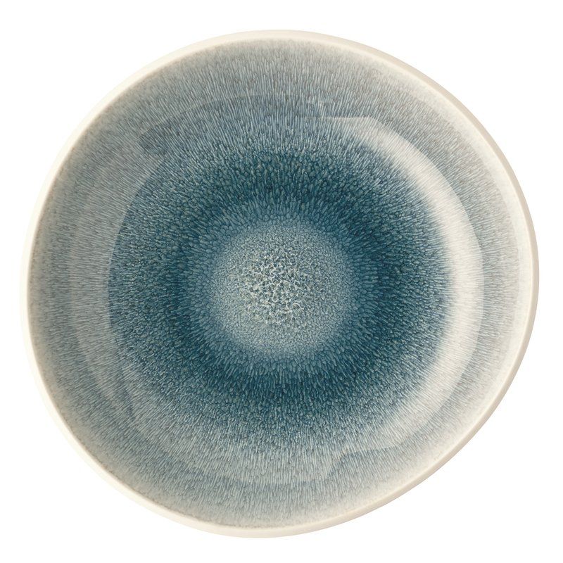 Rosenthal - Plate deep 22,5 cm Junto Stoneware Aquamarine