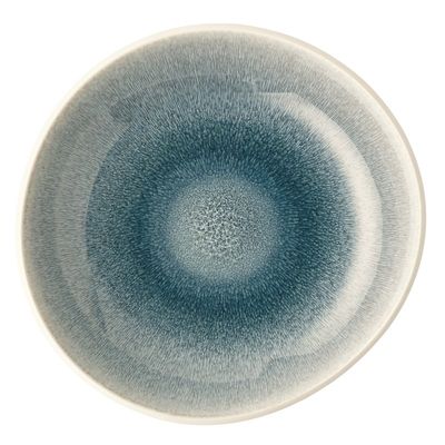Rosenthal - Plate deep 22,5 cm Junto Stoneware Aquamarine