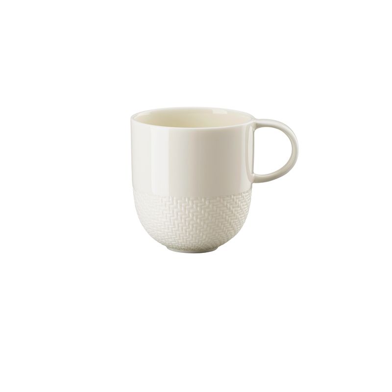 Rosenthal - Becher mit Henkel 0,33 l Kumi White