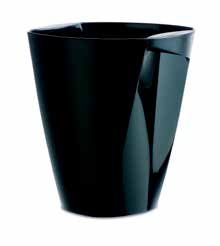 Tirolix Flaschenkuehler Kunststoff Fashion schwarz fuer Flasche Gastro