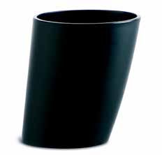 Tirolix Flaschenkuehler Kunststoff Quasar schwarz fuer Flasche Gastro