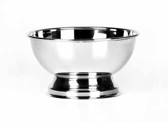 Tirolix mini steel champagne bowl polished 3 bottles 33 cl horeca